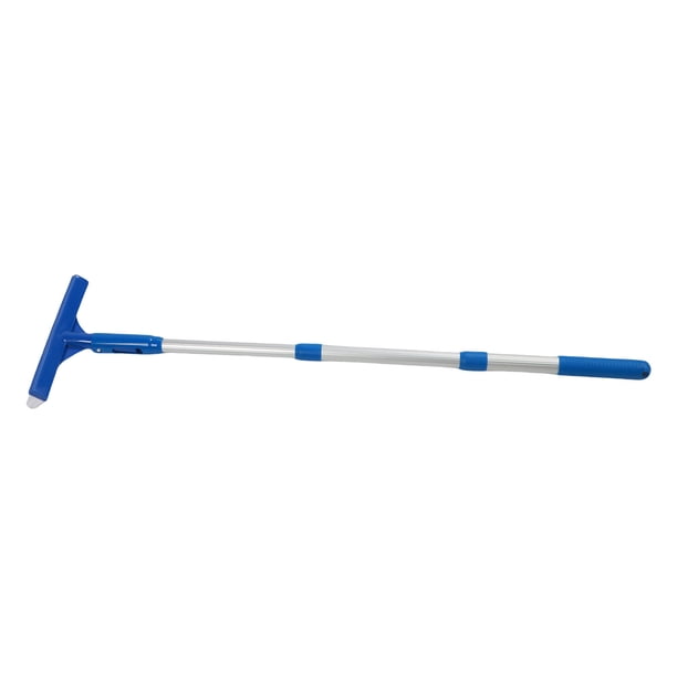 Kit De Limpieza De Piscinas, Poste Telescópico Para Recogida De Desechos, Rojo Para Desnatador De Piscina, Malla Fina, ABS De Fácil Instalación Con Cepillo Para