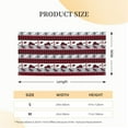 thumbnail image 6 of Zufioo Buffalo Plaid Forest Print Holiday Banners, Party Banners, Hanging Flags, Bar Shopping Mall Garden Wall Decorations, Holiday Decoration Supplies-Small, 6 of 8
