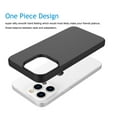 thumbnail image 6 of Cell Phone Cases for 6.1" iPhone 13 Pro, Njjex Liquid Silicone Gel Rubber Shockproof Case Ultra Thin Slim Matte Surface Cover for Apple iPhone 13 Pro 6.1" 2021 -Black, 6 of 9