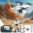 thumbnail image 2 of YUNAFFT Drone with 1080P Camera Remote Control Drones with Screen Brushless Motor Drone With Storage Card RC Quadcopter 3 Speed Altitude Hold Obstacle Avoidance, 2 of 9