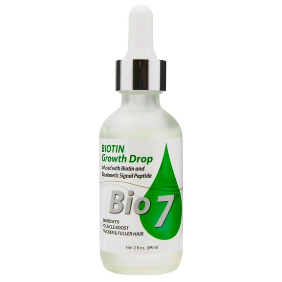 By Natures Bio 7 Biotin Growth Drop, 2 Oz.