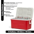 thumbnail image 3 of Igloo 48 QT Laguna Ice Chest Cooler, Red, 3 of 16