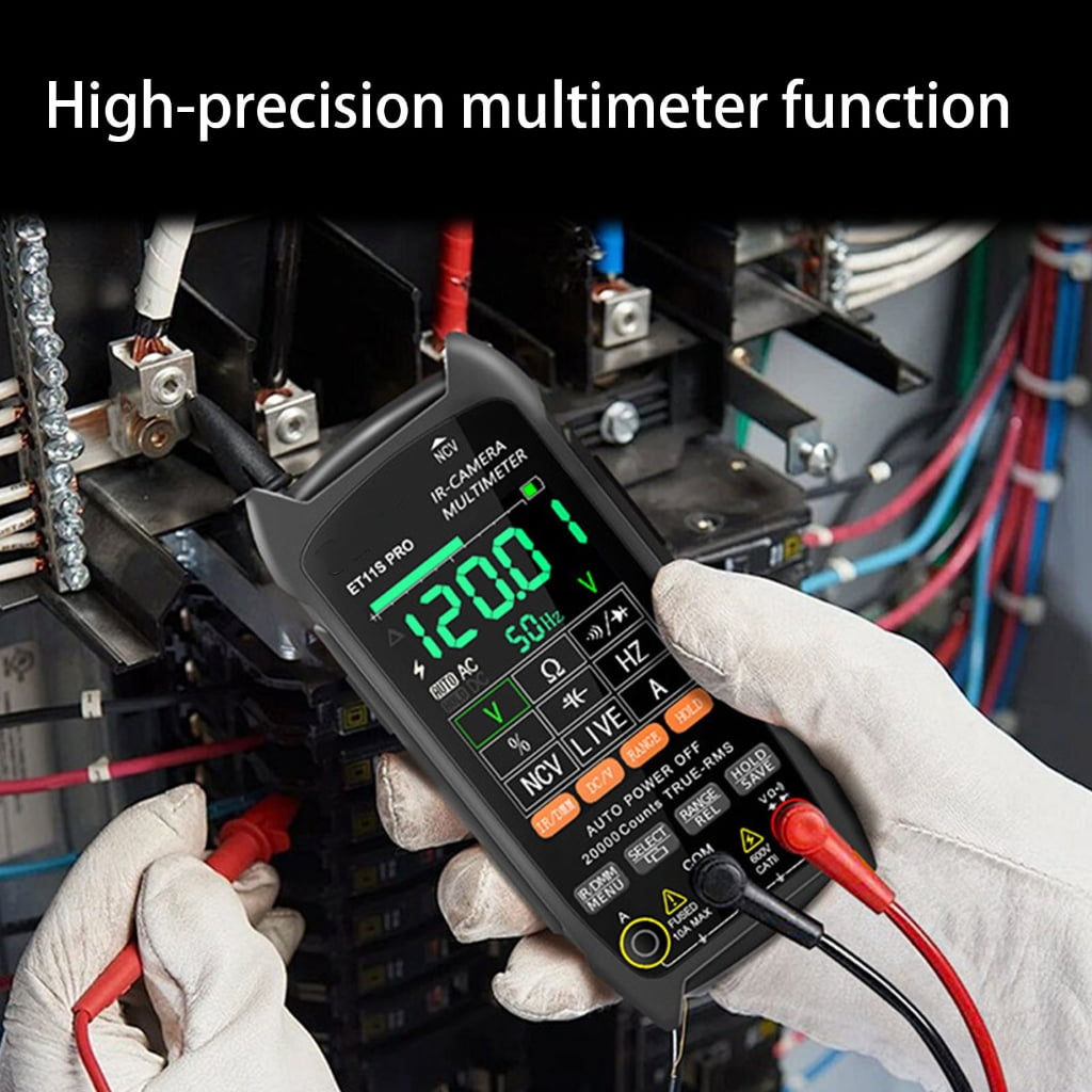 MOMOJIA Double Light Amalgamation Technology Allowed Warm Picturing Multimeter combined Tool Offering Transportable Plan and Picture Save