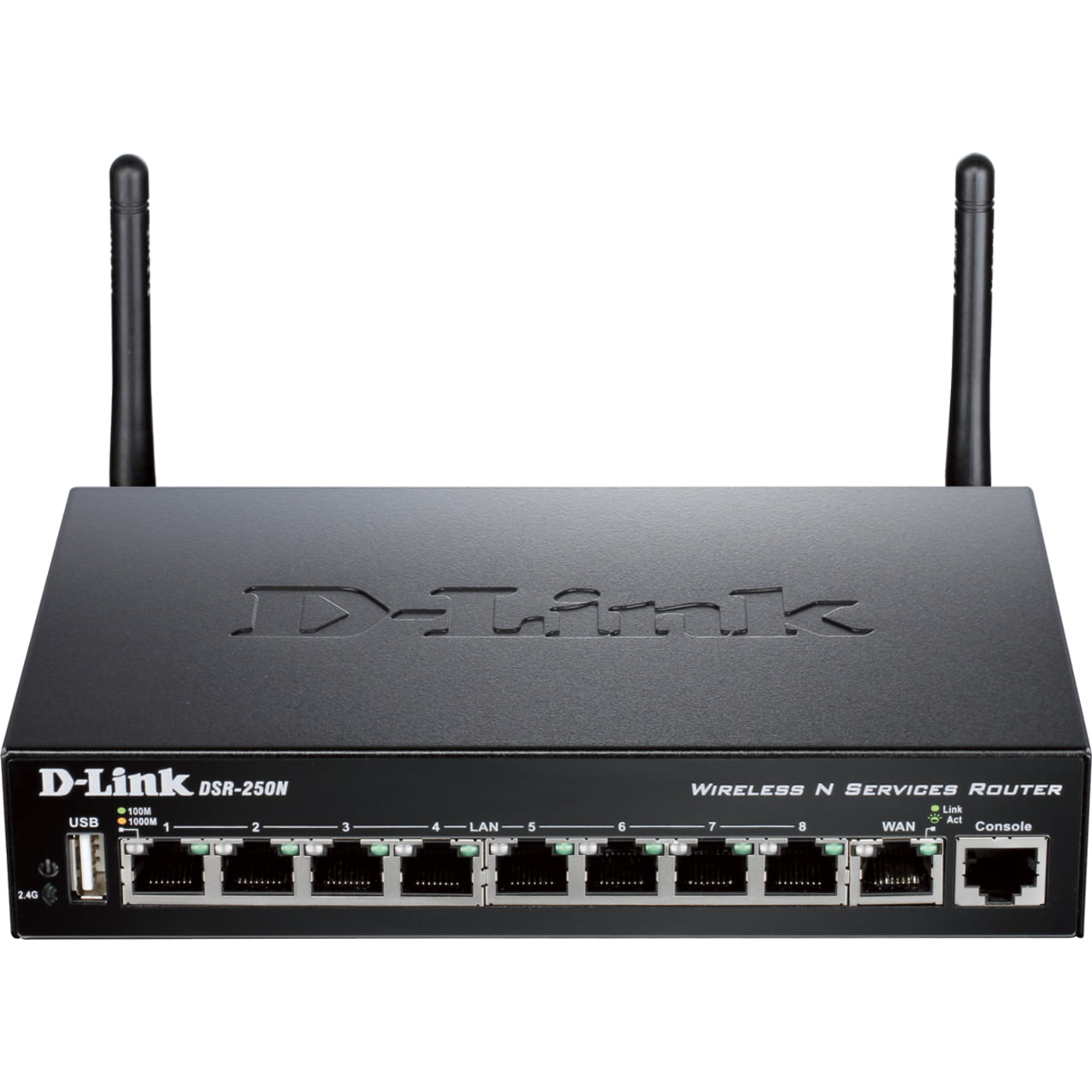 D-Link DSR-250 8-Port Gigabit VPN Router with Dynamic Web Content Filtering 