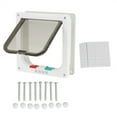 thumbnail image 2 of Lockable Dog Cat Kitten Door, Elegant Excellent Quality Exquisite Workmanship  For Activity, 2 of 8