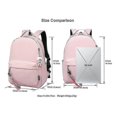 thumbnail image 3 of Demon Slayer Print Backpack Usb Headset Youth Student Schoolbag Creative Travel Backpack-13, 3 of 4
