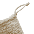 thumbnail image 4 of Paquete de bolsa exfoliante de jabón, paquete de algodón y lino, bolsa de almacenamiento de jabón para enjuague bucal, bolsa de baño hecha a mano de malla de espuma Ormromra CPB-DE-LYY24-2, 4 of 5
