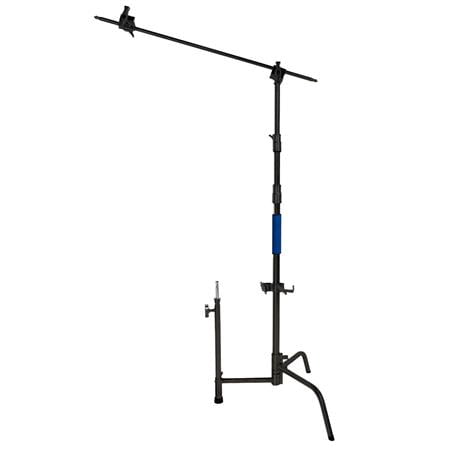 UPC: 0731409002332 | Savage C-Stand with Grip Arm and Turtle Base Kit (Chrome/Black 9.5 )