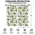 thumbnail image 2 of Blackout Kids Curtains,White Green Dinosaurs Floral Pattern Childrens Insulated Curtains Set Of 2,Bedroom Essentials,Toddler Room Decor 42"x84", 2 of 5