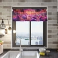 thumbnail image 2 of Ryvnso Flamingos Window Valance Kitchen Farmhouse Rod Pocket Short Curtain 54x18 inch, 2 of 6