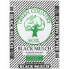 Green Country Soil Color-Enhanced Hardwood Mulch, Black