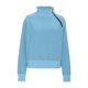 thumbnail image 5 of Manga larga blanca,Sudadera informal de manga larga holgada para mujer, moderna, sin capucha, mezcla de algodón suave, cómoda para usar en casa, sopatenor, 5 of 8