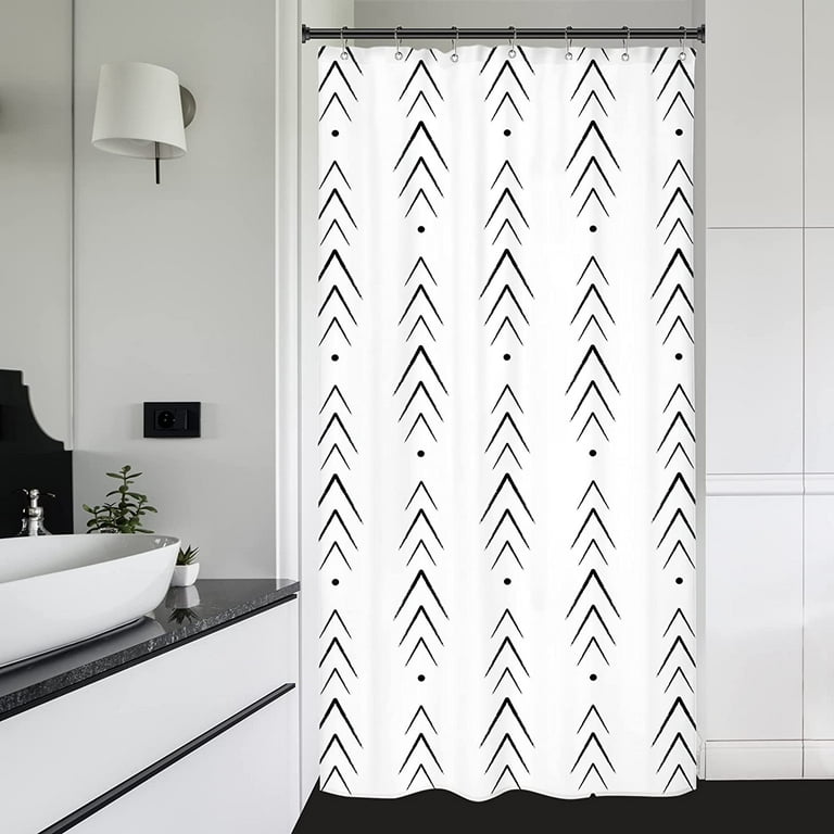 Stand up shower curtain deals