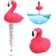 thumbnail image 2 of Termómetro flotante para piscina Termómetro de piscina Flamingo Termómetro de agua flotante, para todas las piscinas exteriores e interiores, spas, bañeras de hidromasaje oso de fresa Electrónica, 2 of 5