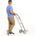 thumbnail image 6 of "HaulPro Foldable Heavy Duty Hand Truck, 500 lb Capacity, 8"" Wheels, 14"" x 7.5"" Nose Plate", 6 of 13
