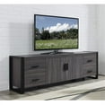 thumbnail image 3 of Pemberly Row 70" Modern TV Stand Console in Charcoal Gray, 3 of 17