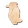 thumbnail image 2 of Unfinished Wood Etched Penguin Shape 10" / 1/4", 2 of 2