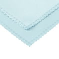 thumbnail image 3 of REGALWOVEN Satin Napkins Set of 6 Cloth Napkins for Dinner Table Light Blue 20"x20", 3 of 6