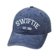 thumbnail image 1 of Gorra de béisbol con letras bordadas, estilo retro, estilo retro, artístico y versátil, 1 of 6