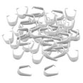 thumbnail image 2 of 200 piezas de acero inoxidable colgante cierres de fianza conectores hallazgos para joyería de bricolaje colgantes fabricaci 4x9mm Baoblaze Los hallazgos que hacen de la joyería de Bails, 2 of 7