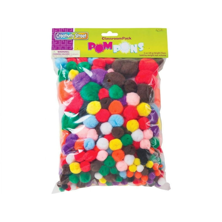 Creativity Street Pom Pons Class Pack - Classroom - Recommended For 3 Year - 300 / Pack - Assorted Creativity Street Pom Pons Class Pack - Classroom - Recommended For 3 Year - 300 / Pack - Assorted