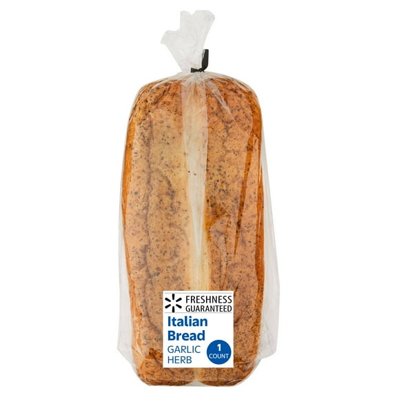 Freshness Guaranteed Italian Garlic Herb Bread, Shelf-Stable, Regular, 14 oz