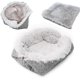 thumbnail image 1 of Cat Bed Washable 2 in 1 Cat Bed Plush Soft Cat Sleeping Bed Cat Sofa Fluffy Cat, 1 of 4