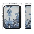 thumbnail image 3 of WYYP Blue Flowers Car Seat Belt Pad Cover Protects Neck and Shoulder from Rubbing 1Pcs, 3 of 5
