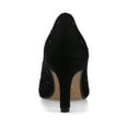 thumbnail image 4 of Journee Womens Scylee Slip On Stiletto Pointed Toe Pumps, Widths Available, 4 of 9