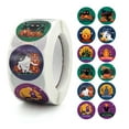 thumbnail image 1 of serony 500pcs/roll Labels Halloween Decoration Bag Seal Sticker DIY Craft Gift Bag Labels, Type 2, 1 of 7