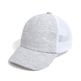thumbnail image 2 of Toddler Baseball Hat Gray Baseball Hat for Kids Adjustable Summer Toddler Caps Boys Age 1-3 Year Kids Clothes, 2 of 6