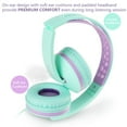 thumbnail image 4 of On Ear Headphones with Mic, Jelly Comb Foldable Corded Headphones None with Microphone, 4 of 11