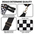 thumbnail image 4 of Gynky Checkered Crossbody Bag Bum Bags for Women, Spacious Nylon Shoulder Handbag Purse Fanny Packs Belt Bag, 4 of 6