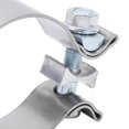 thumbnail image 4 of Motorcycle Exhaust Tip 304 Stainless Steel Carbon Fiber Cover Universal for 38‑51mm DiameterSilver, 4 of 4
