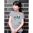 thumbnail image 2 of Magical Mermaid Panda T-Shirt Juniors -Image by Shutterstock,  x-Small, 2 of 4