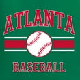 thumbnail image 6 of Wild Bobby City of Atlanta Baseball Fantasy Fan Sports Men's T-Shirt, Kelly, X-Large, 6 of 6