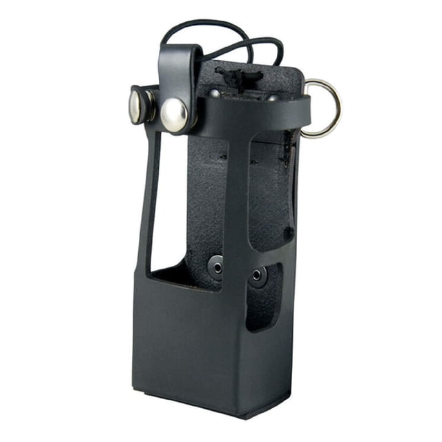 Soporte de radio Boston Leather para Motorola APX 6000 negro