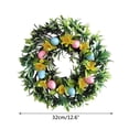 thumbnail image 3 of Easter Sunflower Natural Handmade Decorative Door Scene Hanging Pendant Rattan Layout Home Dan Spring Festive Art Craft Graceful Outdoor Entrance Decoration, 3 of 4