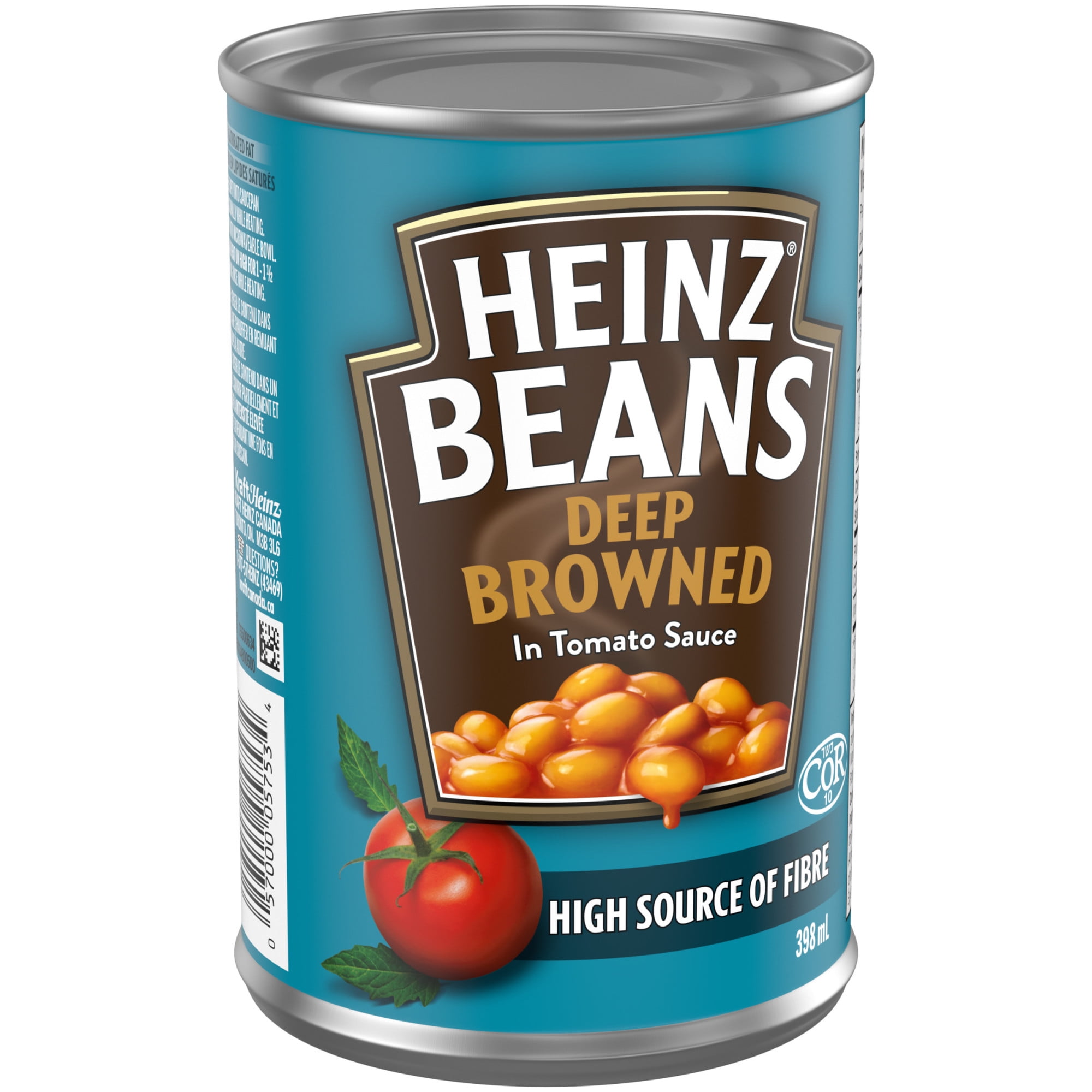Heinz Deep-Browned Beans with Tomato Sauce, Casein-Free, 398mL