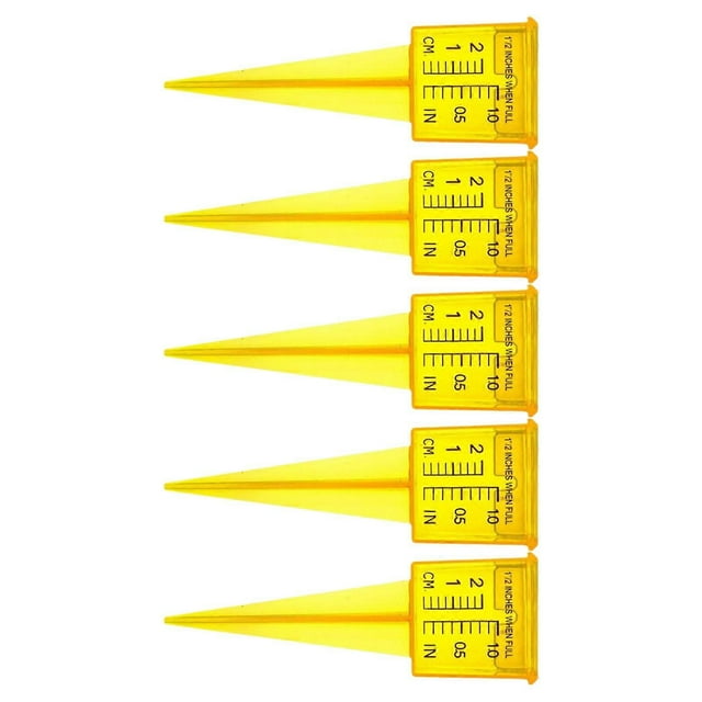 Rain Gauges Outdoor, 1.5Inch Rain Gauges for Measuring Precipitation, Garden Yard Decors Water Rain Measurement