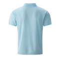thumbnail image 4 of pstuiky camisetas camisas para hombre, Blusa/camisa informal de cuello redondo y botones de color liso para hombre, de moda de verano camisas casuales para hombre xl, 4 of 8