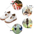 thumbnail image 5 of Toddler Little Girl Mary Jane Dress Shoes - Ballet Flats for Girl Party School Shoes, 5 of 7
