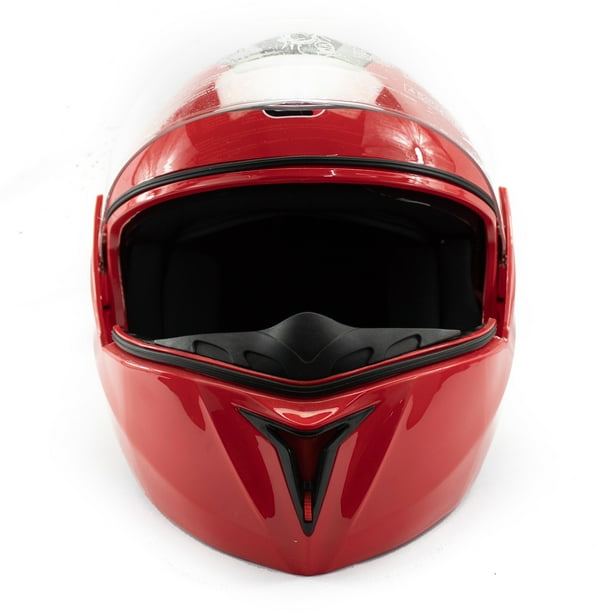 Casco Abatible Para Moto ABS Roda Revenge Talla L Color Rojo DOT Walmart en linea
