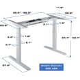 thumbnail image 3 of Star Ergonomics 3 Stage Dual Motor Electric Sit-Stand Desk Frame- SE07E1FW [Tabletop Not Included], 3 of 7
