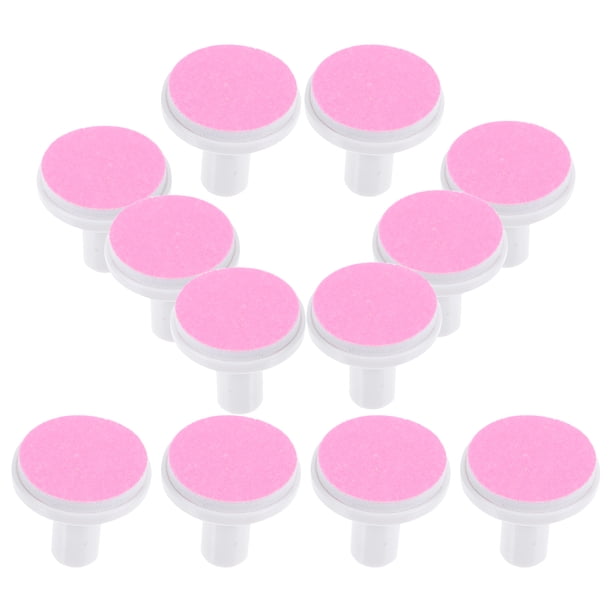 ColoMX 12 Uds. Almohadillas eléctricas para lima de uñas, cortauñas eléctrico para adultos, almohadillas de repuesto, cabezales de pulido de uñas