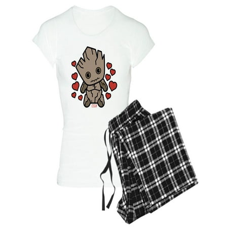 

CafePress - Groot Hearts - Women s Light Pajamas