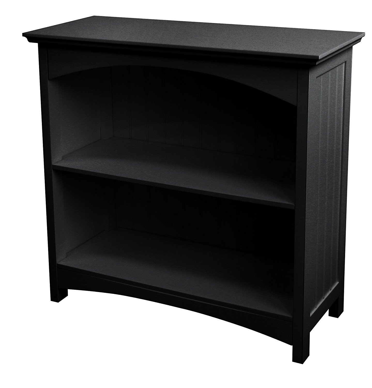 2 Tier Bookcase in Black