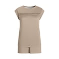 thumbnail image 4 of MAIHAN Women Vacation Outfits Summer Clothing Sets Short Sleeve Top and Shorts Women 2 Piece Outfits Sets Casual Dressy Casual Outfits for Women, 4 of 5
