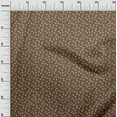 thumbnail image 3 of oneOone Viscose Chiffon Brown Fabric Floral Fabric For Sewing Printed Craft Fabric By The Yard 42 Inch Wide, 3 of 5