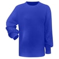 thumbnail image 4 of Fashion Knit Sweater Long Sleeve Crewneck Pullover Soft Comfortable Winter Casual Blouse, 4 of 4